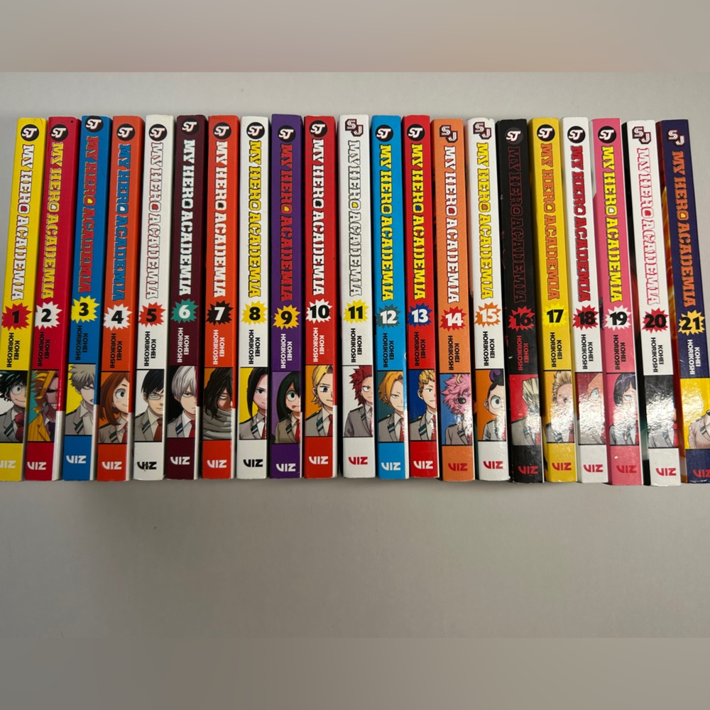 My Hero Academia Vol. 1-21 Official Viz Media Release by Kohei Horikoshi